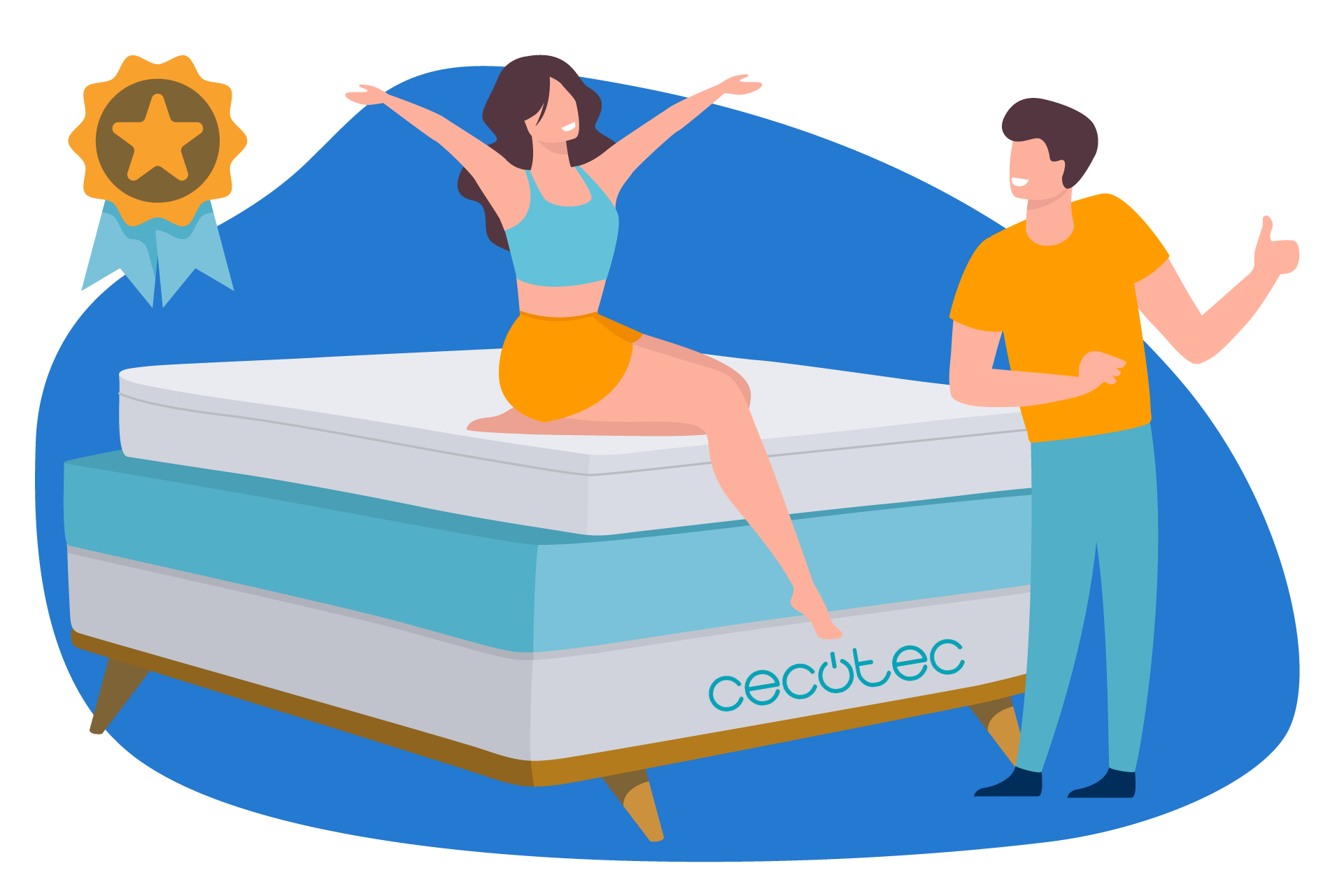 garantía colchones Cecotec.